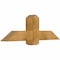 Ekena Millwork Eugene Rough Sawn Timber Gable Bracket, Western Red Cedar, 48"W x 16"H x 6"D x 6"F, 8/12 Pitch GBW048X16X0606EUG00RWR - alternate 4